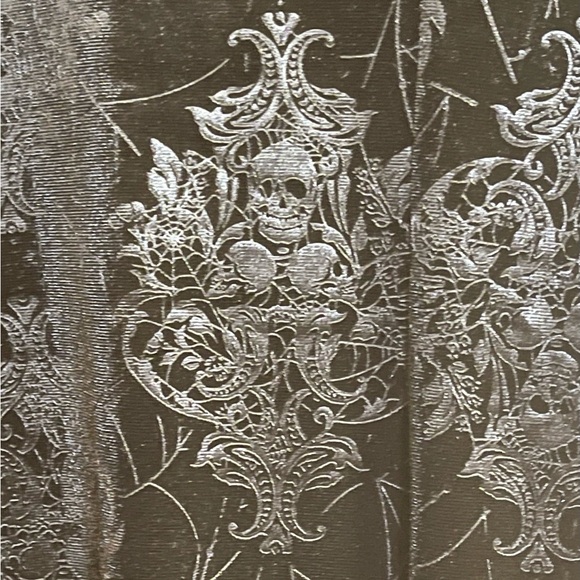 NWT Torrid Nightfall Fit N Flare Mini Embossed Velvet Tie Front Dress 1X - Picture 4 of 5